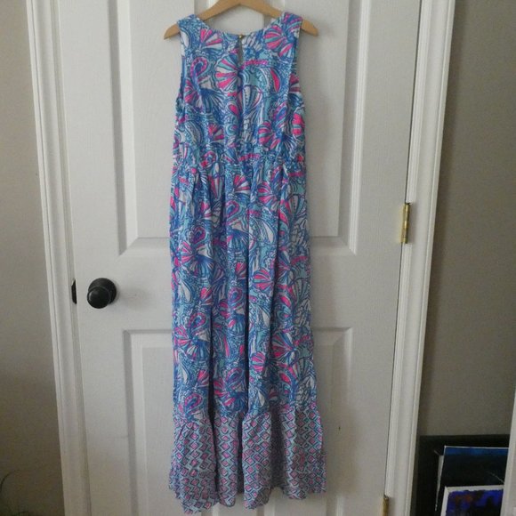 Lily Pulitzer|Target "My Fans" Maxi Dress (14/16) - Picture 6 of 6